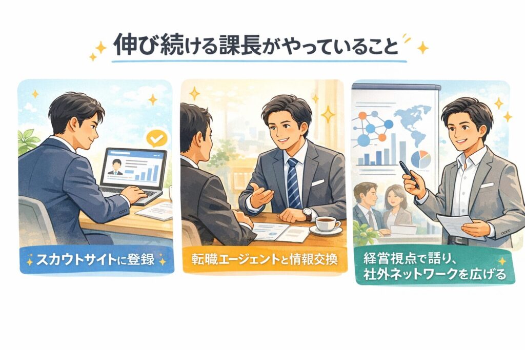 伸び続ける課長の特徴